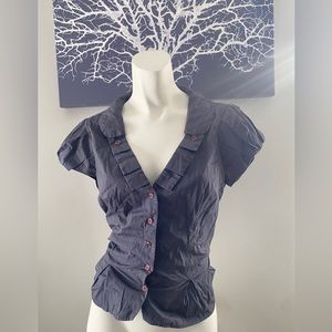 Gothic Blouse Top